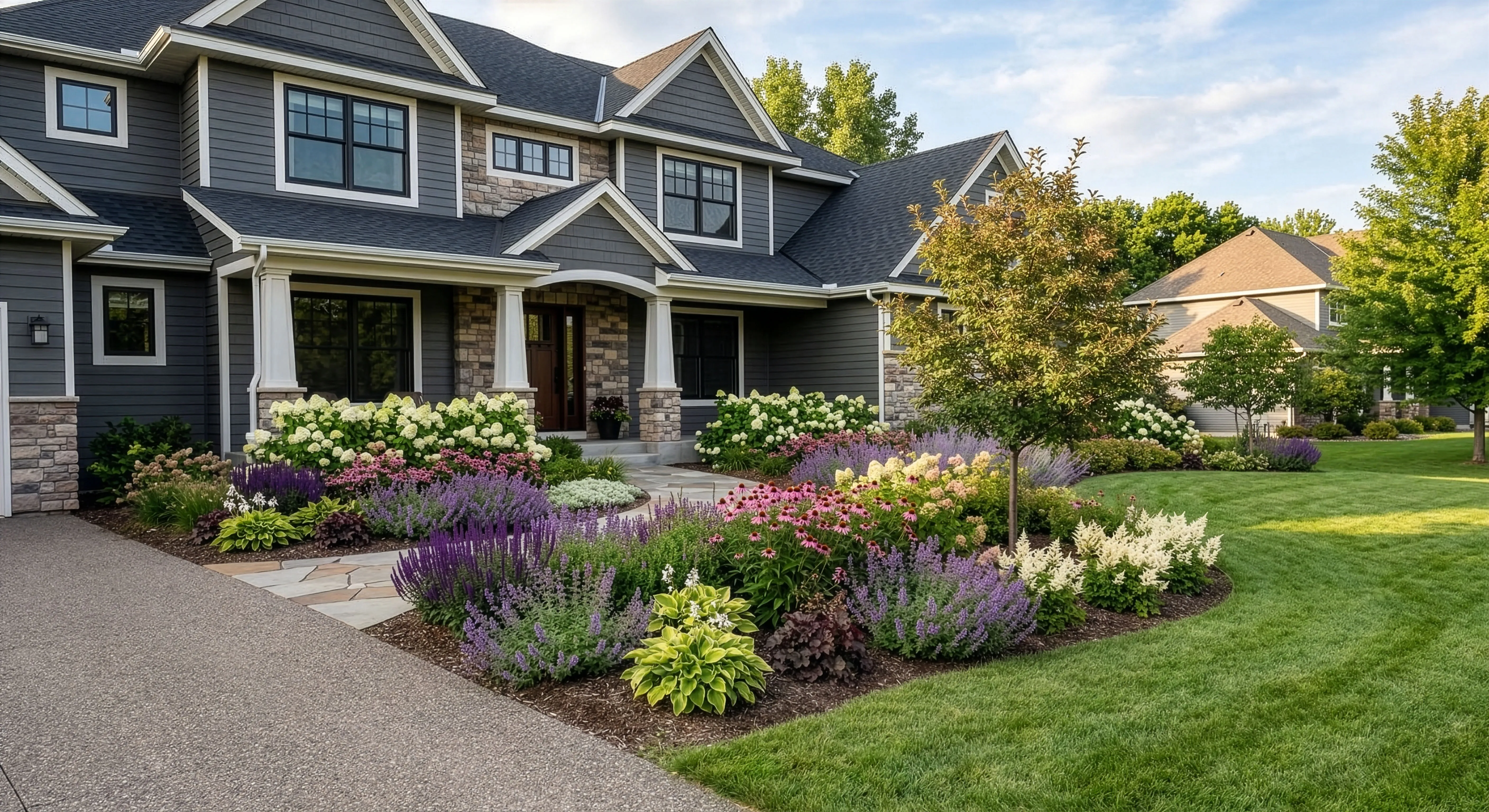 Signature front yard transformation